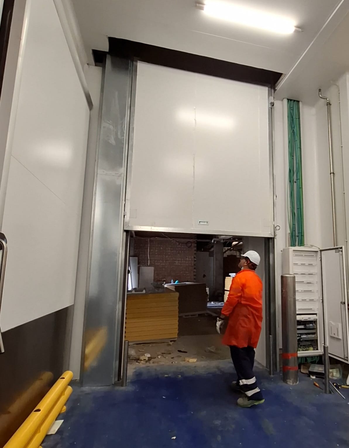 Puerta cortafuegos industrial EI2 120