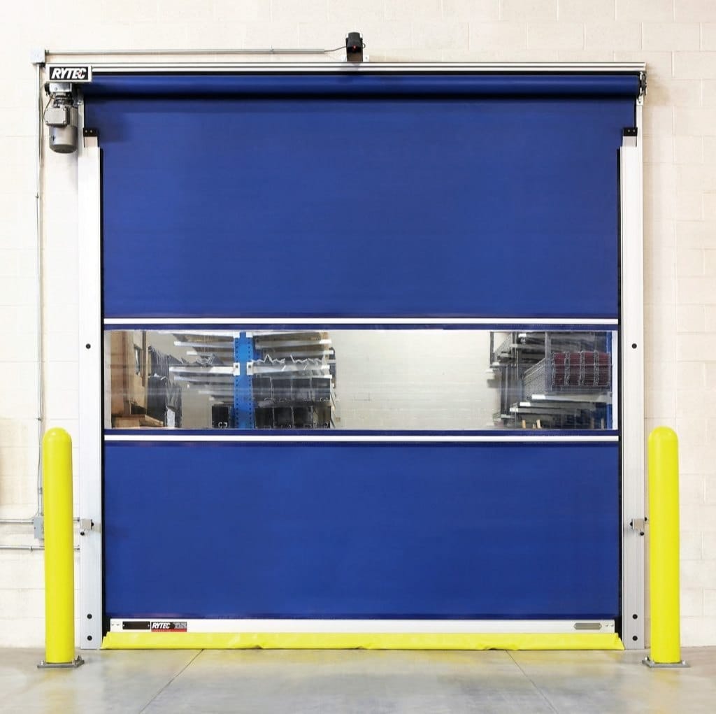 Puerta enrollable o apilable industrial
